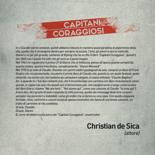 Christian De Sica - Capitani Coraggiosi